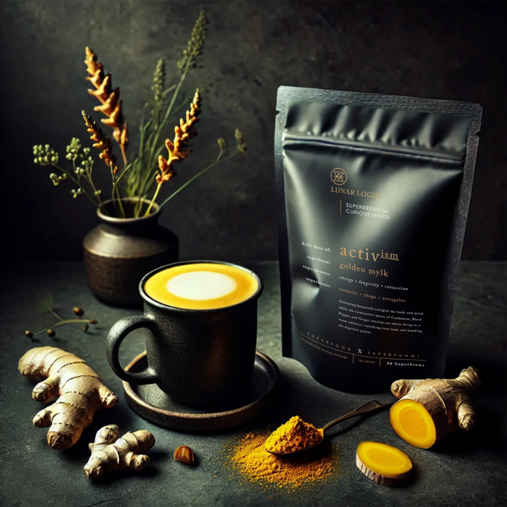 Activism Golden Mylk Superbrew Powdered Health Drink