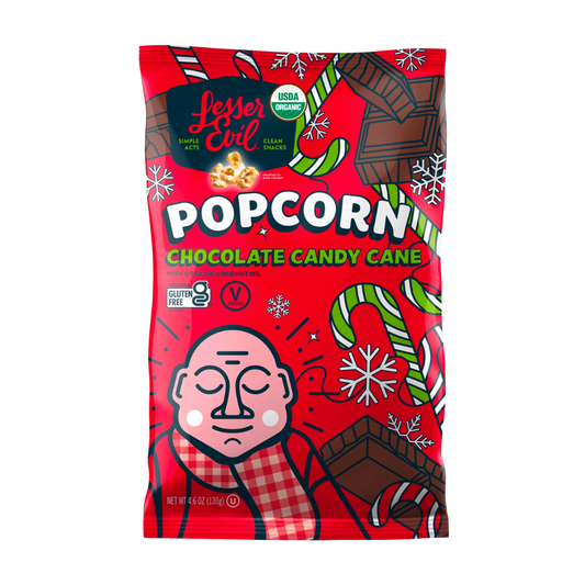 Organic Popcorn, Chocolate Candy Cane 4.6 oz