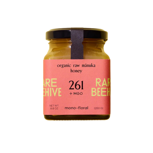 Premium Organic Raw Mānuka Honey 261+ MGO