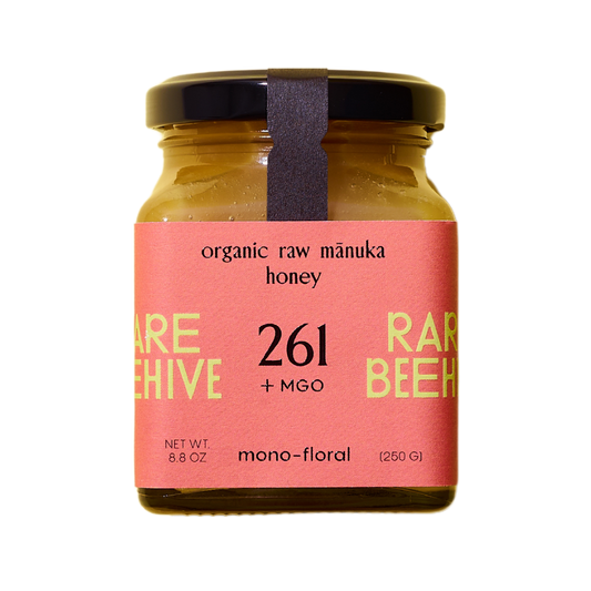 Premium Organic Raw Mānuka Honey 261+ MGO