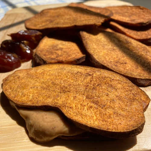 Cinnamon Sweet Potato Chips