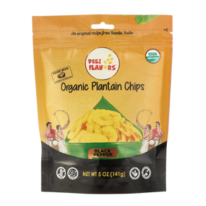 Black Pepper Organic Plantain Chips