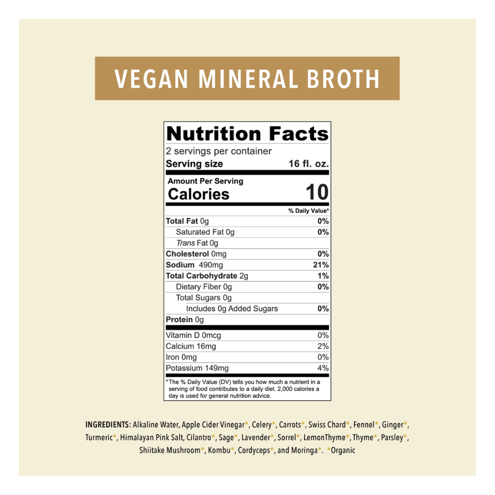 Vegan Mineral Broth