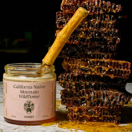 California Native Mountain Wildflower Honey