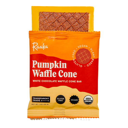 Pumpkin Spice Waffle Cone