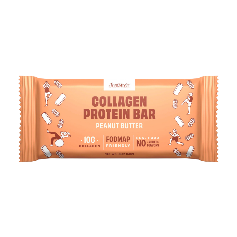 JustNosh, Peanut Butter Collagen Protein Bar Basquet