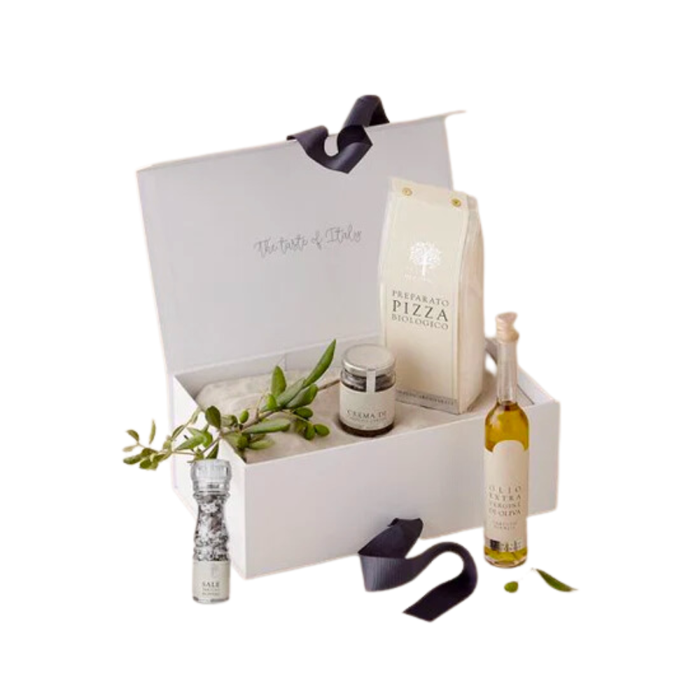 Made by Mama, Truffle Pizza Kit, Gift Box Included Basquet