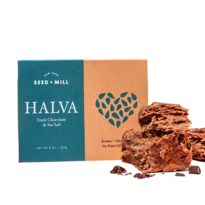 Sea Salt and Dark Chocolate Halva
