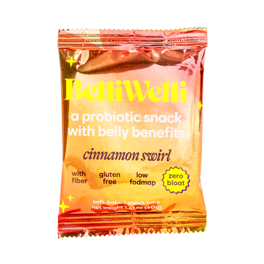 Cinnamon Swirl Probiotic Snack Bar
