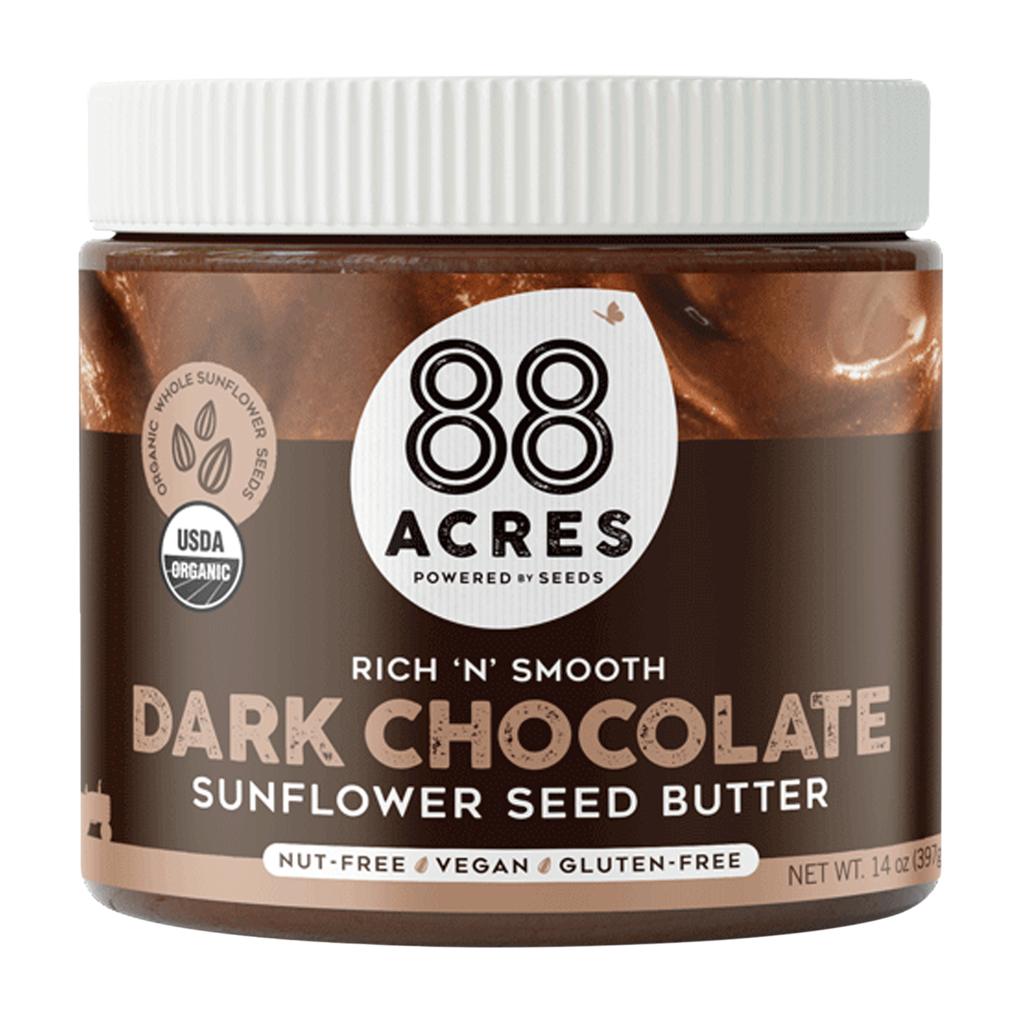 Dark Chocolate Sunflower Seed Butter Jar