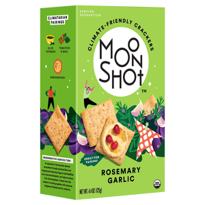 Rosemary Garlic Climate Friendly Crackers